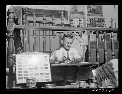Untitled photo, possibly related to: Mr. H. Tappan, merchant and chairman of Greene County Board of Education. White Plains, Georgia