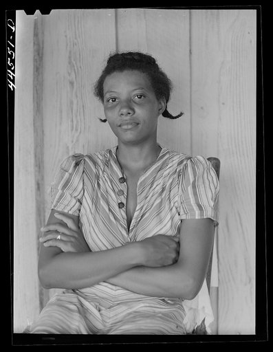 Daughter of Mr. Cicero Ward, FSA (Farm Security Administration) client. Greene County, Georgia