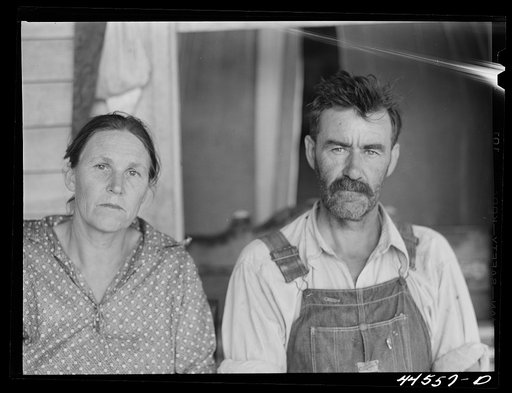 Tenant farmer and his wife. Greene County, Georgia