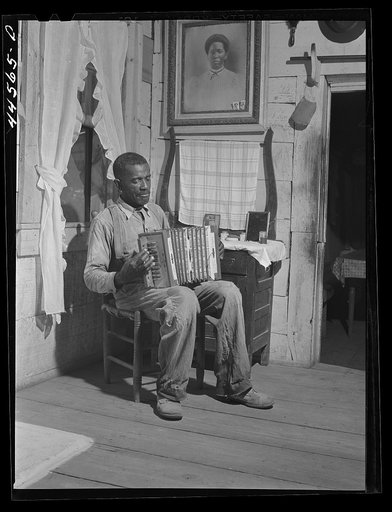 Untitled photo, possibly related to: Mr. Cicero Ward, Negro FSA (Farm Security Administration) client. Southern Greene County, Georgia