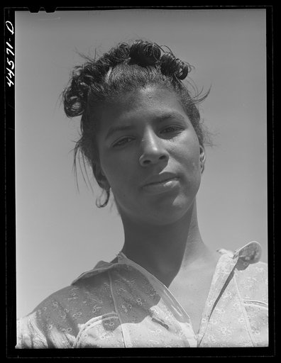 Daughter of Mr. Buck Grant, preacher and FSA (Farm Security Administration) borrower. Near Union Point, Greene County, Georgia