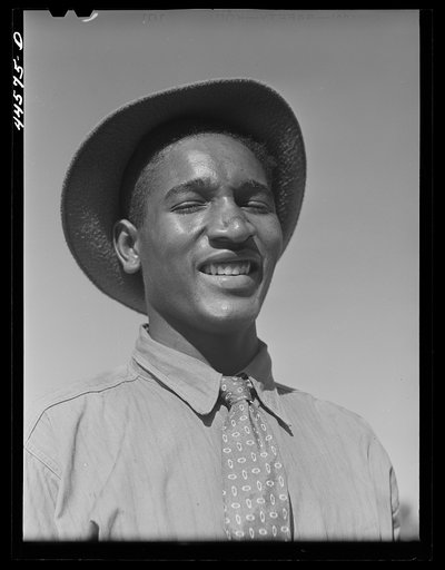 Son of Mrs. D. Saggus, FSA (Farm Security Administration) borrower. Greene County, Georgia