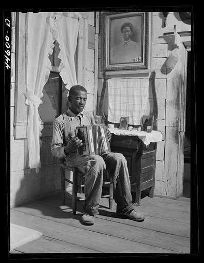 Mr. Cicero Ward, Negro FSA (Farm Security Administration) client. Southern Greene County, Georgia