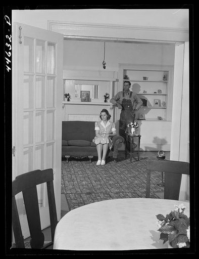 Mr. and Mrs. L. H. Cook, tenant purchase FSA (Farm Security Administration) family. Woodville, Greene County, Georgia
