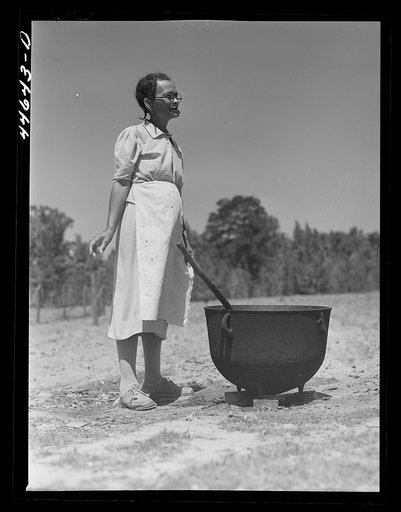 Mrs. Robert McWhorter, wife of tenant purchase client. Greene County, Georgia