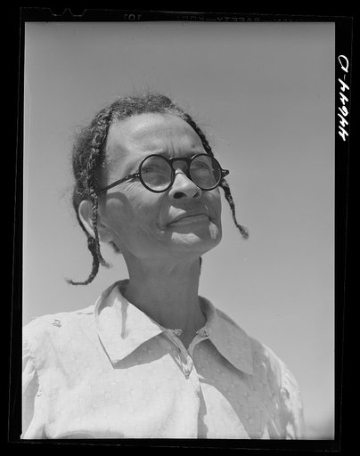 Untitled photo, possibly related to: Mrs. Robert McWhorter, wife of tenant purchase client. Greene County, Georgia