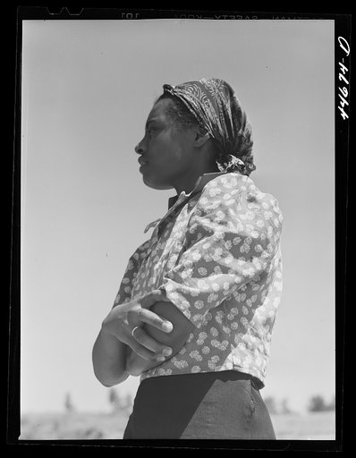 Daughter of Mr. Robert McWharter, tenant purchase client. Woodville, Greene County, Georgia