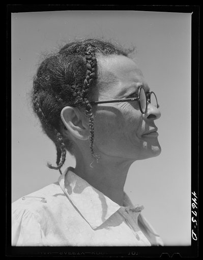 Mrs. Robert McWharter, wife of a tenant purchase client, FSA (Farm Security Administration). Woodville, Greene County, Georgia