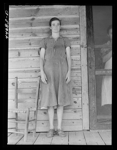 Wife of a tenant farmer in northern Greene County, Georgia