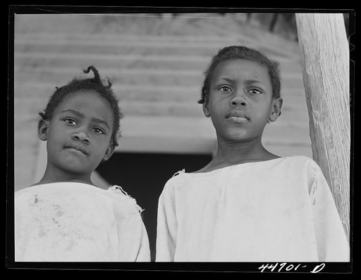 The children of Mr. Peter Champion, FSA (Farm Security Administration) borrower near White Plains, Greene County, Georgia