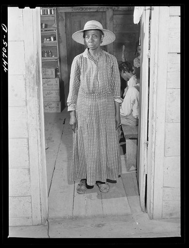 Mrs. Laura Clark, FSA (Farm Security Administration) borrower in White Plains, Greene County, Georgia