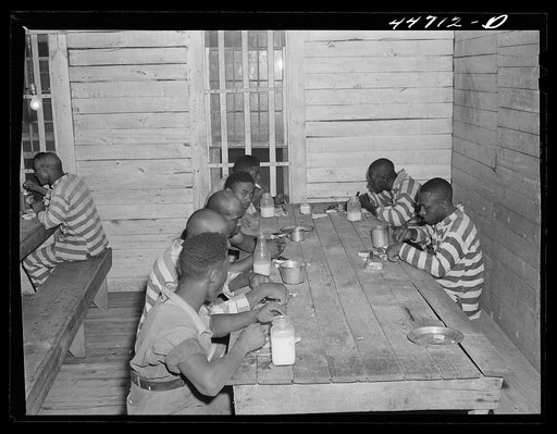 At the convict camp in Greene County, Georgia
