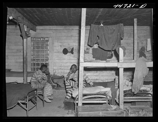 Untitled photo, possibly related to: At the convict camp in Greene County, Georgia
