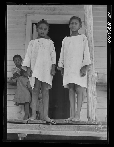 The children of Mr. Peter Champian, FSA (Farm Security Administration) borrower near White Plains, Greene County, Georgia