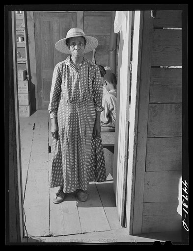 Untitled photo, possibly related to: Mrs. Laura Clark, FSA (Farm Security Administration) borrower in White Plains, Greene County, Georgia