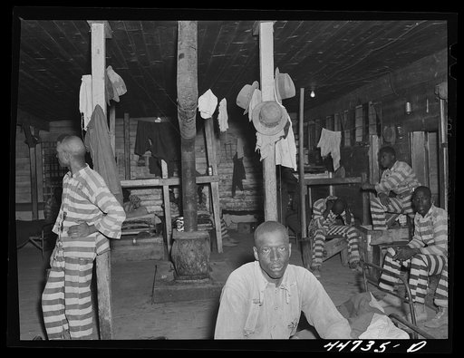At the convict camp in Greene County, Georgia