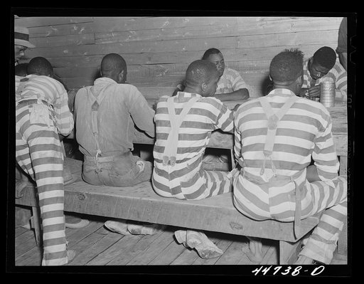 At the convict camp in Greene County, Georgia