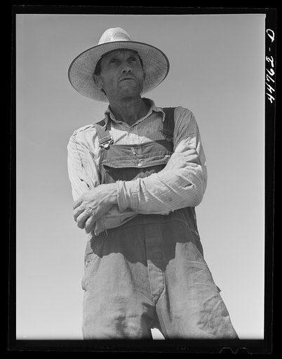 Mr. Carl Lankford, FSA (Farm Security Administration) borrower. Near Bairdstown Greene County, Georgia