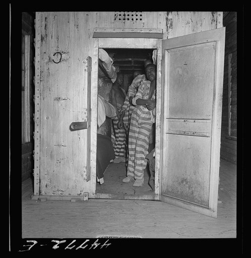 In the convict camp in Greene County, Georgia