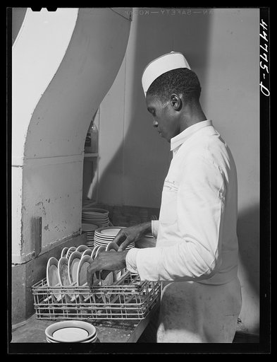 Negro dishwasher. Investment Pharmacy, Washington, D.C.