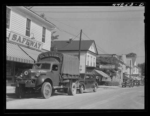 The quiet town of Bowling Green now has huge Army trucks rolling through it all day. Caroline County, Virginia