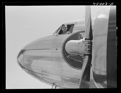 Untitled photo, possibly related to: Waiting for the signal to take off. Washington, D.C. municipal airport