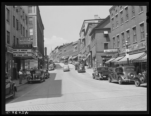 Untitled photo, possibly related to: Main street in Brattleboro, Vermont