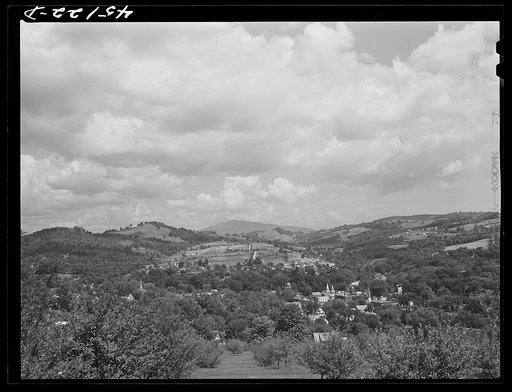 General view of Springfield, Vermont