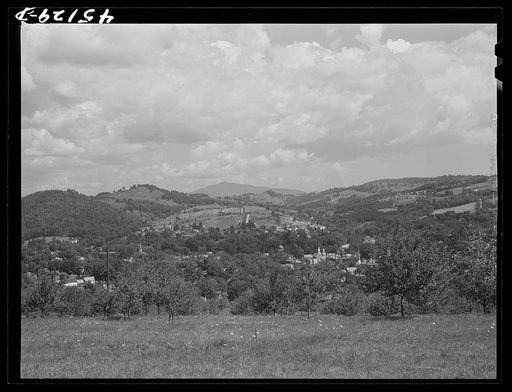 Untitled photo, possibly related to: General view of Springfield, Vermont