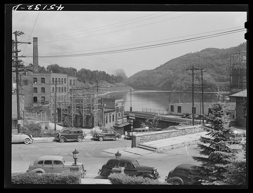 The Connecticut River in Brattleboro, Vermont