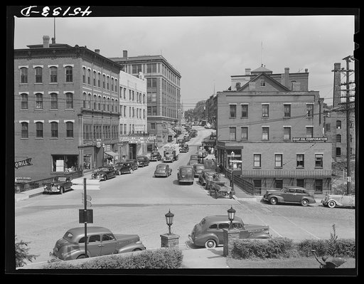 Untitled photo, possibly related to: Main street in Brattleboro, Vermont