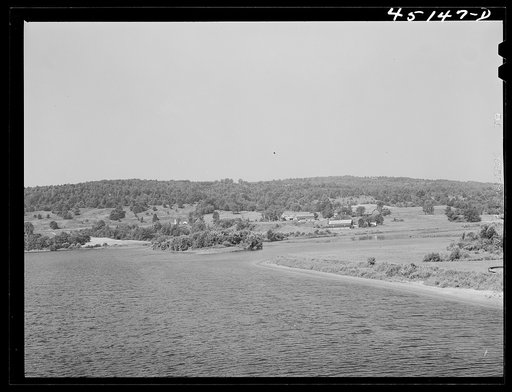 Untitled photo, possibly related to: The junction of the Connecticut and Black Rivers near Springfield, Vermont