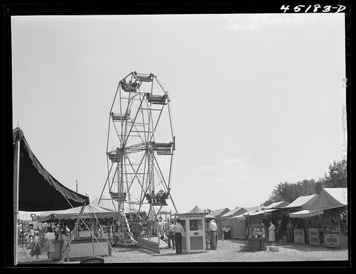 American Legion carnival near Bellows Falls, Vermont