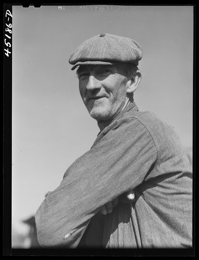 Mr. Bert Brown, dairy farmer and FSA (Farm Security Administration) client. Townsend, Vermont