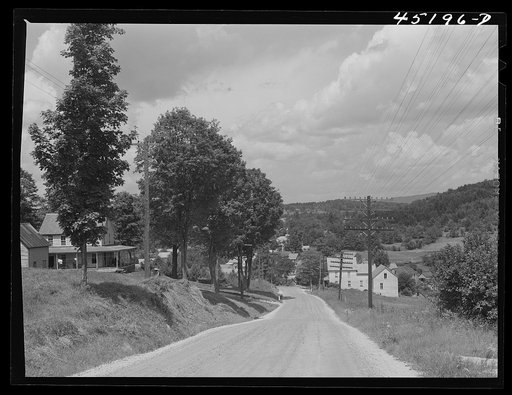 Entering South Londonderry, Vermont