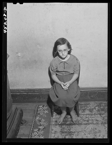 Untitled photo, possibly related to: One of the children of Albert Lynch, FSA (Farm Security Administration) dairy farmer near Dummerston, Vermont