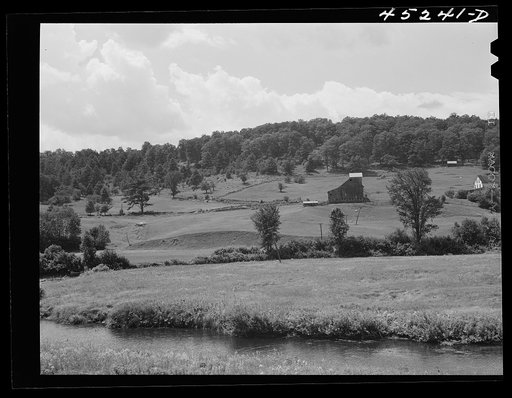 Landscape near South Londonderry, Vermont