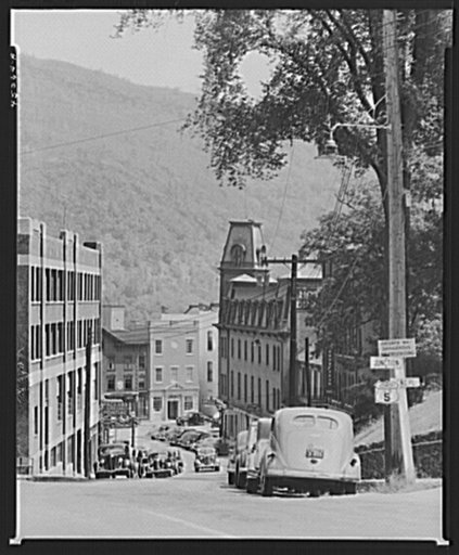 In the center of Brattleboro, Vermont