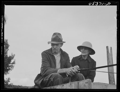 Untitled photo, possibly related to: Mr. Eliot H. Miller and his wife, FSA (Farm Security Administration) clients at Castleton, Vermont
