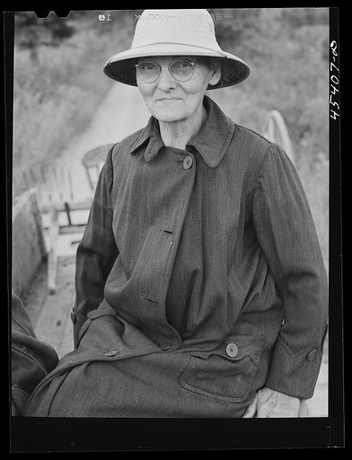 Mrs. Eliot H. Miller, FSA (Farm Security Administration) client. Castleton, Vermont