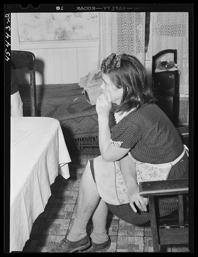 Untitled photo, possibly related to: A dairy farmer's wife near Fair Haven, Vermont