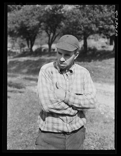 Mr. Horatio Weaver, FSA (Farm Security Administration) farmer in Tinmouth, Vermont