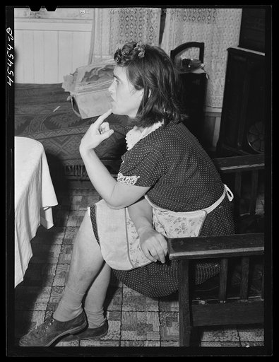 A dairy farmer's wife near Fair Haven, Vermont