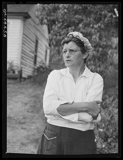 Wife of a dairy farmer near Castleton, Vermont