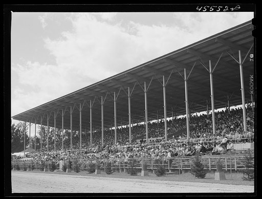 Grandstand at the Rutland Fair. Vermont