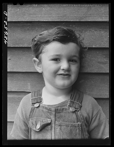 Dicky Gaynor, son of FSA (Farm Security Administration) dairy farmer near Fairfield, Vermont