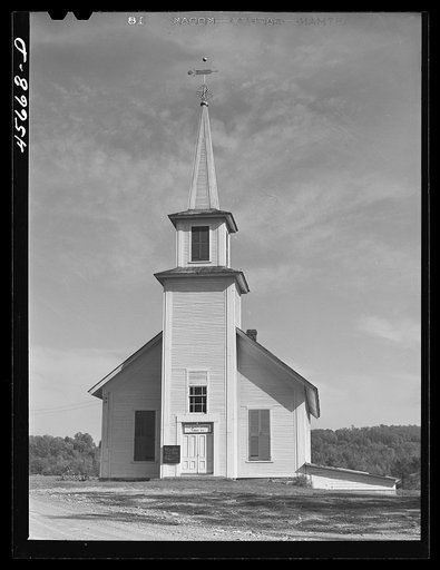 Grange hall in Fletcher, Vermont