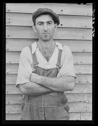 William Gaynor, FSA (Farm Security Administration) dairy farmer near Fairfield, Vermont