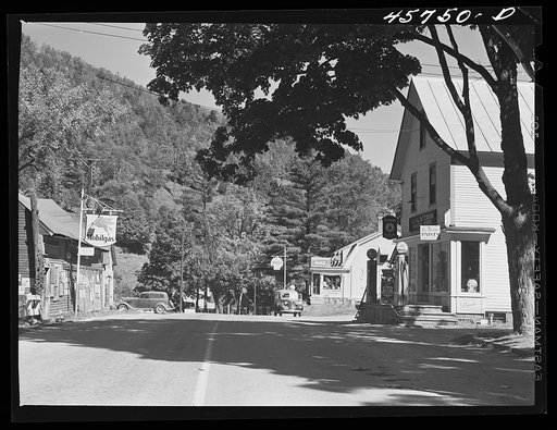 Tunbridge, Vermont. The main street