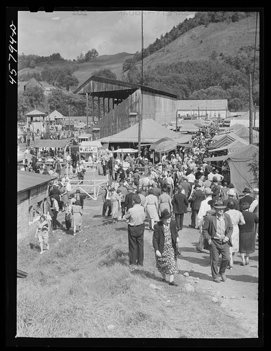 General view of the World's Fair at Tunbridge, Vermont